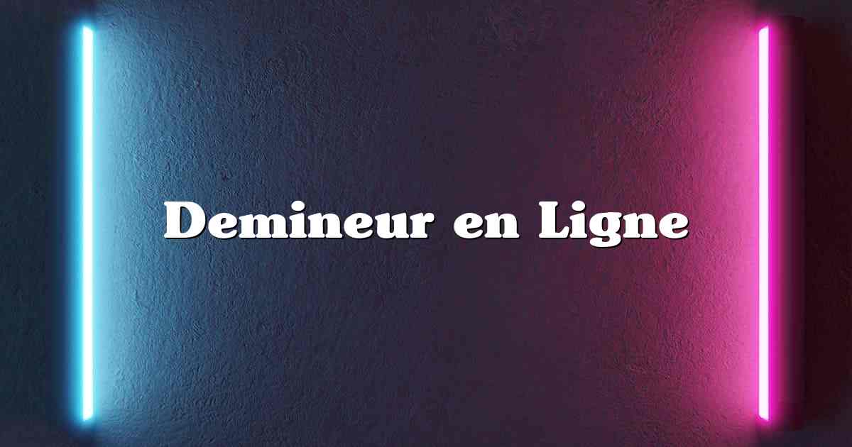 Demineur en Ligne