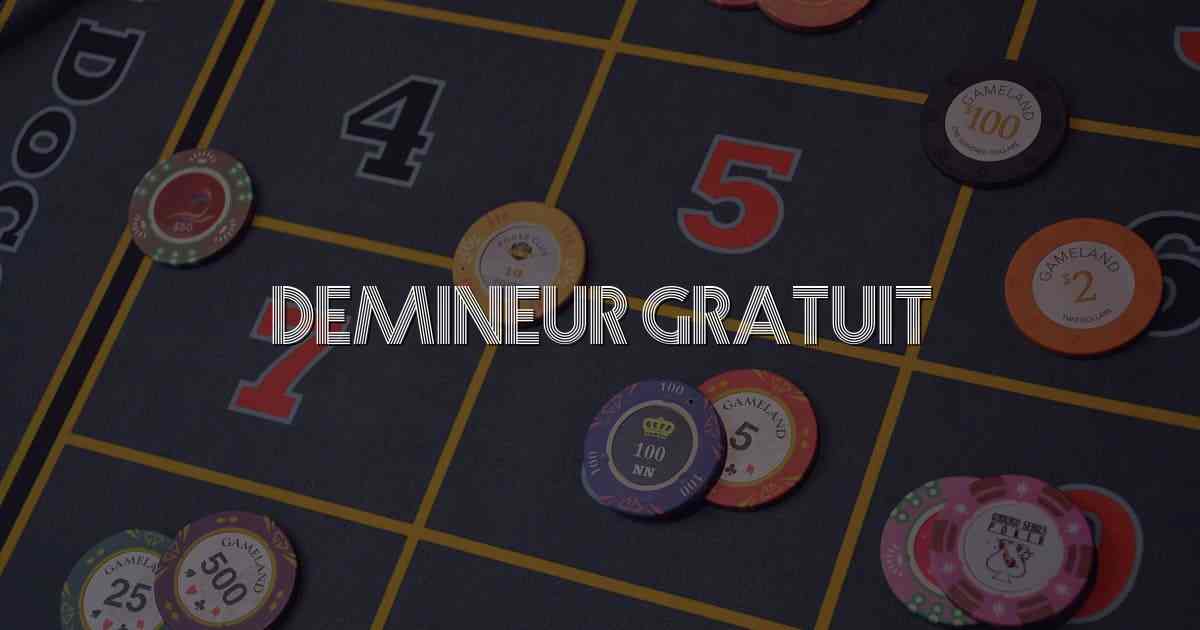 Demineur Gratuit